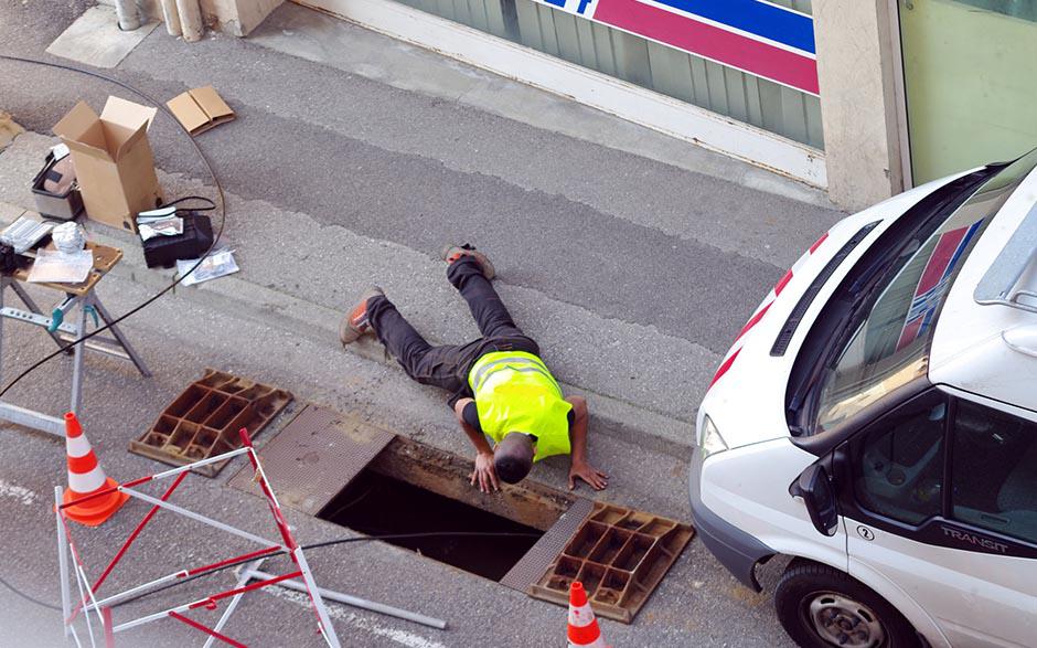 assainissement canalisation Longperrier